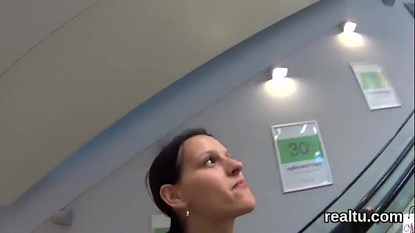 Gorgeous czech girl was tempted in the mall and reamed in pov