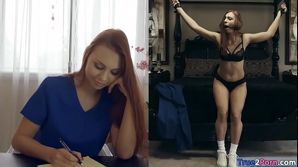 Die Krankenschwester, die die Knechtschaft liebt, schreit nach Ficken