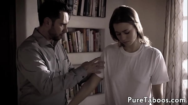 Stepdaughter gets bent over and pussyfucked