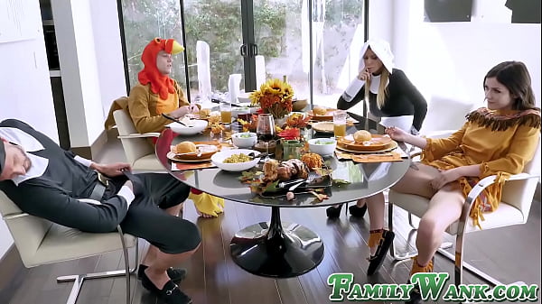 Foursome fuck fest with horny and kinky teens - FamilyStrokes