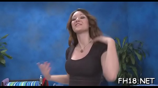 hot 18 year old brunette hair floozy gets fucked hard by her massage therapist