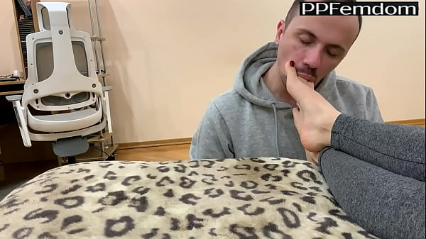 Amateur LifeStyle Femdom - Foot Worship Feet Licking and FullWeight Trampling
