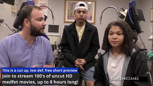 Michelle Anderson wird von TSA-Agenten zur Leibesvisitation durch Doktor Tampa und TSA-Agentin Destiny Cruz mitgenommen! Vollständiger einstündiger Film nur bei BondageClinic! Reup