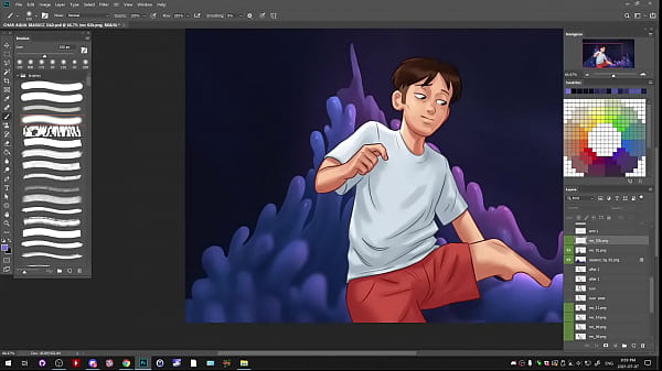 Stream | Picarto | DarkCookie - Summertime Saga (2021.07.08 A)