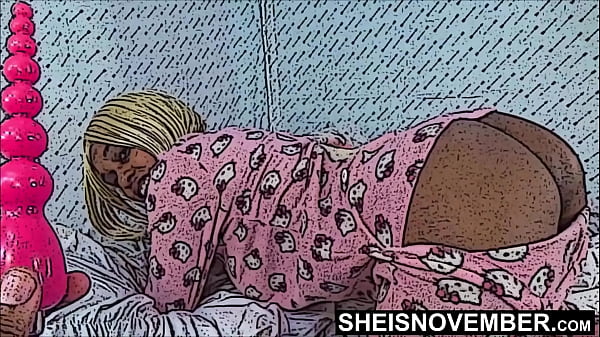 HD Comic Style Animation Cartoon Filter Of Young Slut Asshole Pink Butt Plug Penetration, Cute Hot Blonde Ebony Babe Sheisnovember Get Object Pushed Deep Into Her Tight Little Anus, Big Ass And Wet Pussy Bending Over By Msnovember
