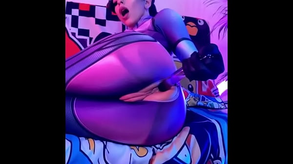 Widowmaker fuck anal with toys cosplay Overwatch AliceBong