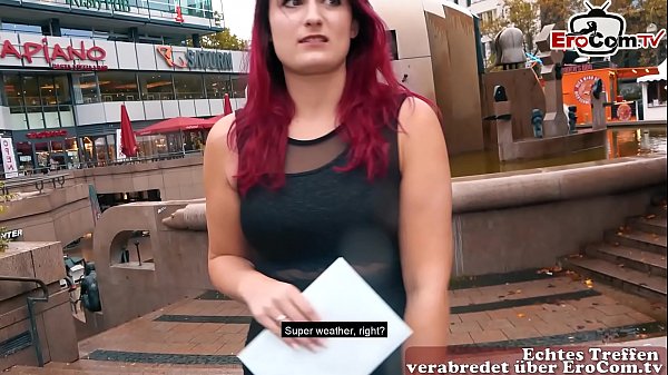 Red-haired student picked up at sex date casting in Berlin EroCom Date Story