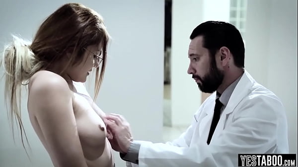 Cute teen needs a consultation with the