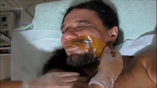 SHAVING THE MUSTACHE WITH HOT WAX TO RECORD PORN KISSING YOUNG NIRTY GIRLS