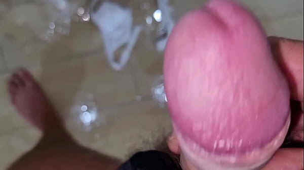 I'LL PUT IT IN YOUR MOUTH | HANDJOB AND CUM - HE RIPS HIS PANTS AND SPITS ON THE COCK