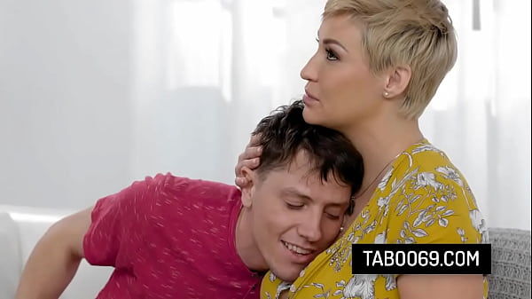 Blonde milf stepmom Ryan Keely sabotaging her stepson dates just to fuck with him