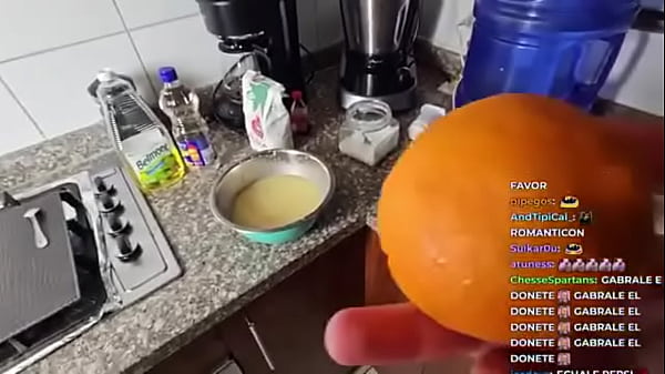 The cristianghost fucks with Cyntia while they make a Queque