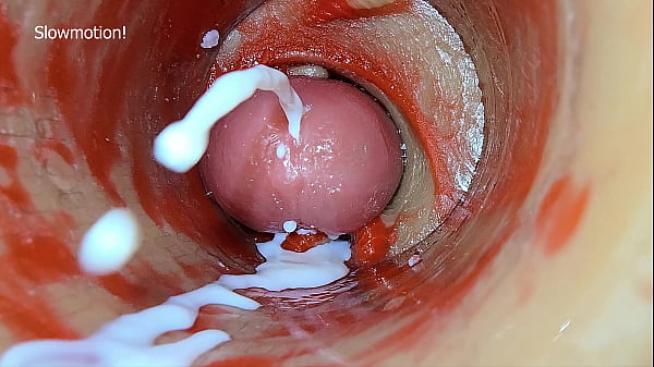 Camera Inside Deep Pussy Captures Dose Ejaculation of Sperm ASMR