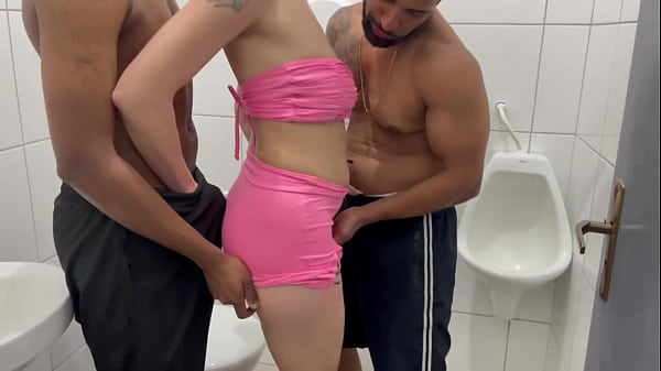 Eating the office secretary in the company bathroom