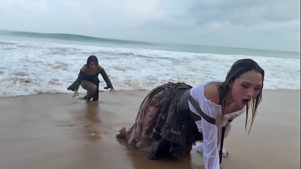 Beautiful Teen performs blonde