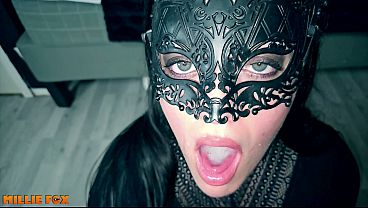 Super Hot Edging Led To A MILF Having To Swallow A Gigantic Load Of Cum - Millie Fox