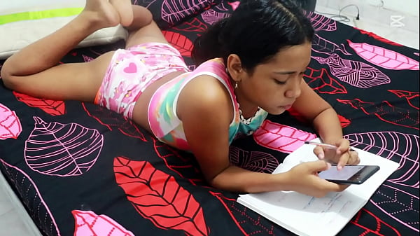 PORN IN SPANISH - my beautiful Colombian stepsister comes home from school and you want me to help her with her schoolwork and I told her that I'll help if she lets me fuck her, I fuck a schoolgirl