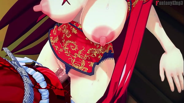 Rias Gremory kimono sex at the festival | HSDXD NTR madness E9 | Full Movie on Sheer &amp_ PTRN: Fantasyking3