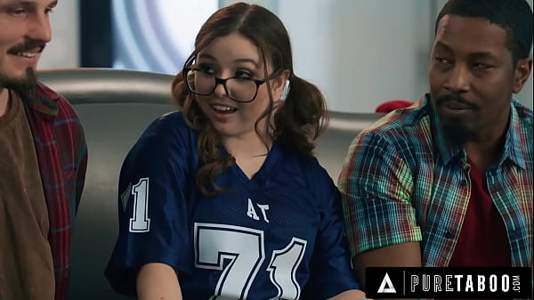 PURE TABOO Mischievous Teen Leana Lovings Seduces Her Stepdad'_s Best Friends