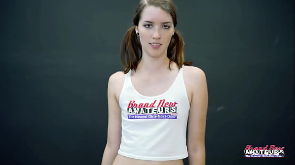 Petite Brunette Coed Starshine Masturbates And Deepthroats A Cock!