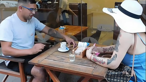 My whore stepmother brings a guy from a local bar and gets a huge cock stuck in her ass