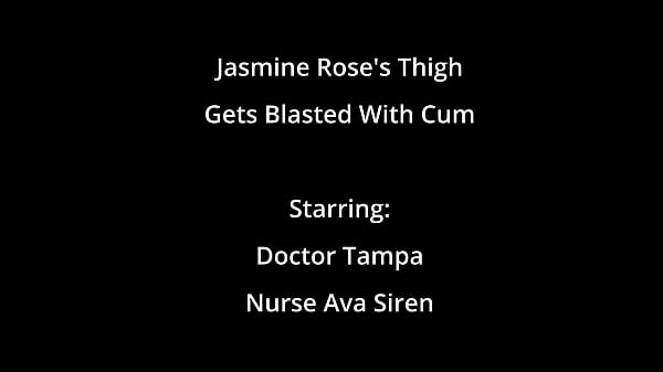 La cuisse de Jasmine Rose se fait exploser de sperme par le docteur Tampa sur BlastABitch - Reup