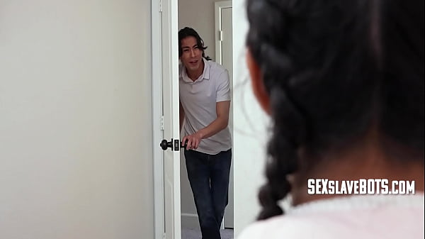 Stepbro Mods Stepsister'_s Play Bot &amp_ She Starts Eating Out Her Owners Pussy | SexSlaveBots