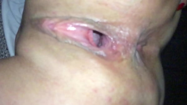 wife shows her insides