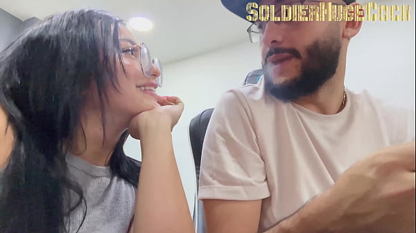 Passionate Teen Girl performs in latina