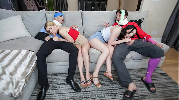 Megan Hughes and Riley Star Like to Play Around with Each Other'_s Stepdads - Daughterlust