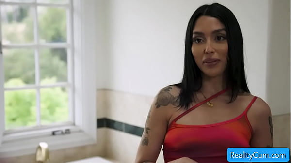 Step brother gets super horny and seduces her brunette step sister and finger her deep - Vanessa Sky, Tyler Cruise