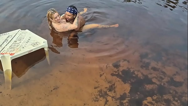 I HAD SEX WITH PATRICINHA WITH HAIR TATTOOED ON THE NUDE BEACH | Joao O Safado - Blonde Luxx