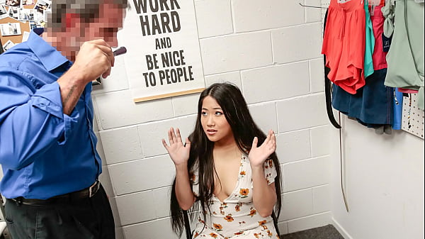 Officer Finds out The Teen Has Been Using an Hairbrush to Pleasure Herself - Pervcop