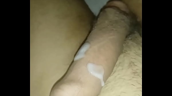 Quick handjob under the sheets or