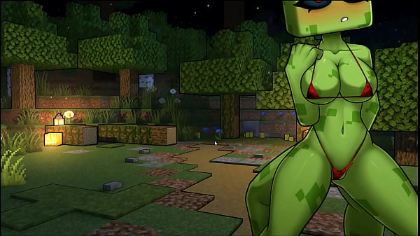 HornyCraft [Parody Hentai game PornPlay] Ep.41 Witch is testing potion to grow GIANT COCK !