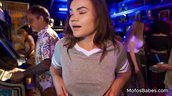 Sexy teen flash her big natural boobs in public and enjoy big dick in mouth and wet pussy - Naudi Nala, Peter Green