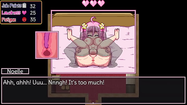 Noelle does her best part 2 Eng (game with pixel art)