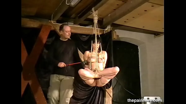 Passionate Teen Girl strips in bdsm