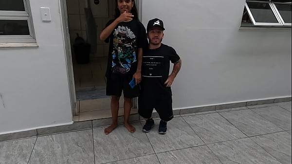 Pitoco arrived next to the nymphet and wants to put the iron in - Jasmine Santanna