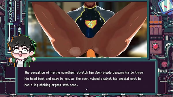 Il supereroe diventa Cumdump | Fulmine blu | 12 giorni di Yaoi