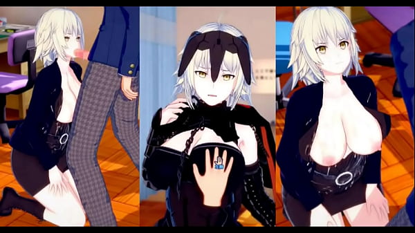 [Eroge Koikatsu! 】FGO (Fate) Jeanne Alter is rubbing her breasts H! 3DCG big breasts anime video (FGO (Fate)) [Hentai game Fate Grand Order]