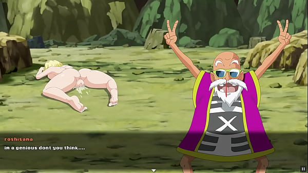 super slut z tournament 2 [dragon ball hentai game parody] ep3 android 18 is squirting while the old pervert is fucking her ass