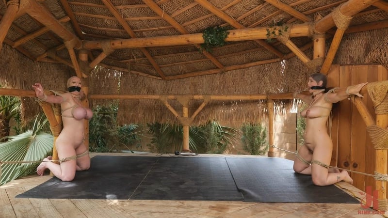 Syren de mer e Dee Williams (tesoro) due bellissime madri prigioniere))